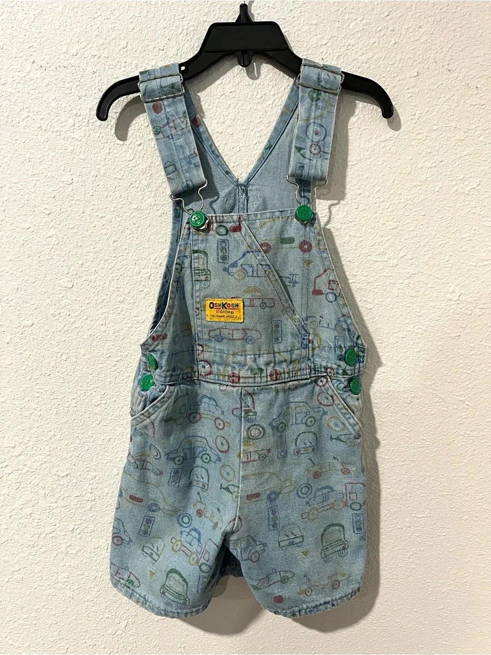 Vintage OshKosh B’Gosh 90s Overalls Size 18/24 Months